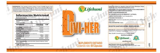 Divi Her 60 Capsulas