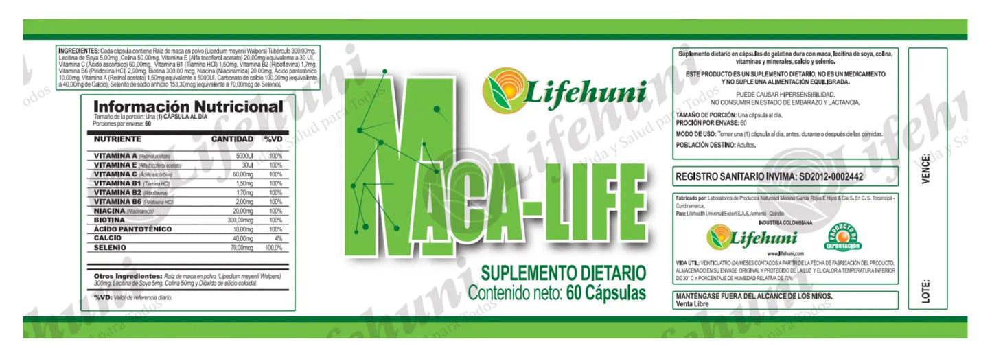 Maca-Life 60 Cap