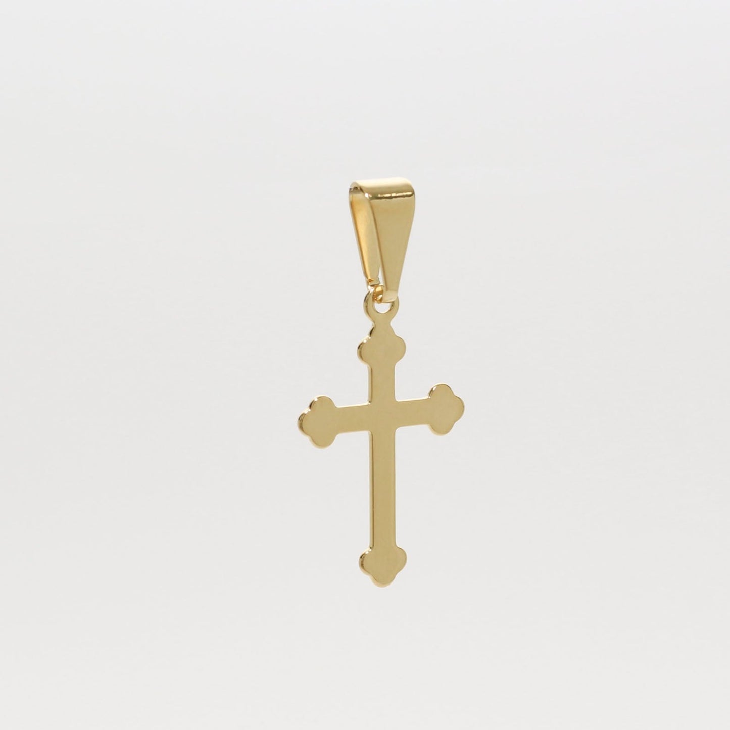 Dije cruz lisa 1.5cm   (ENVIO GRATIS)