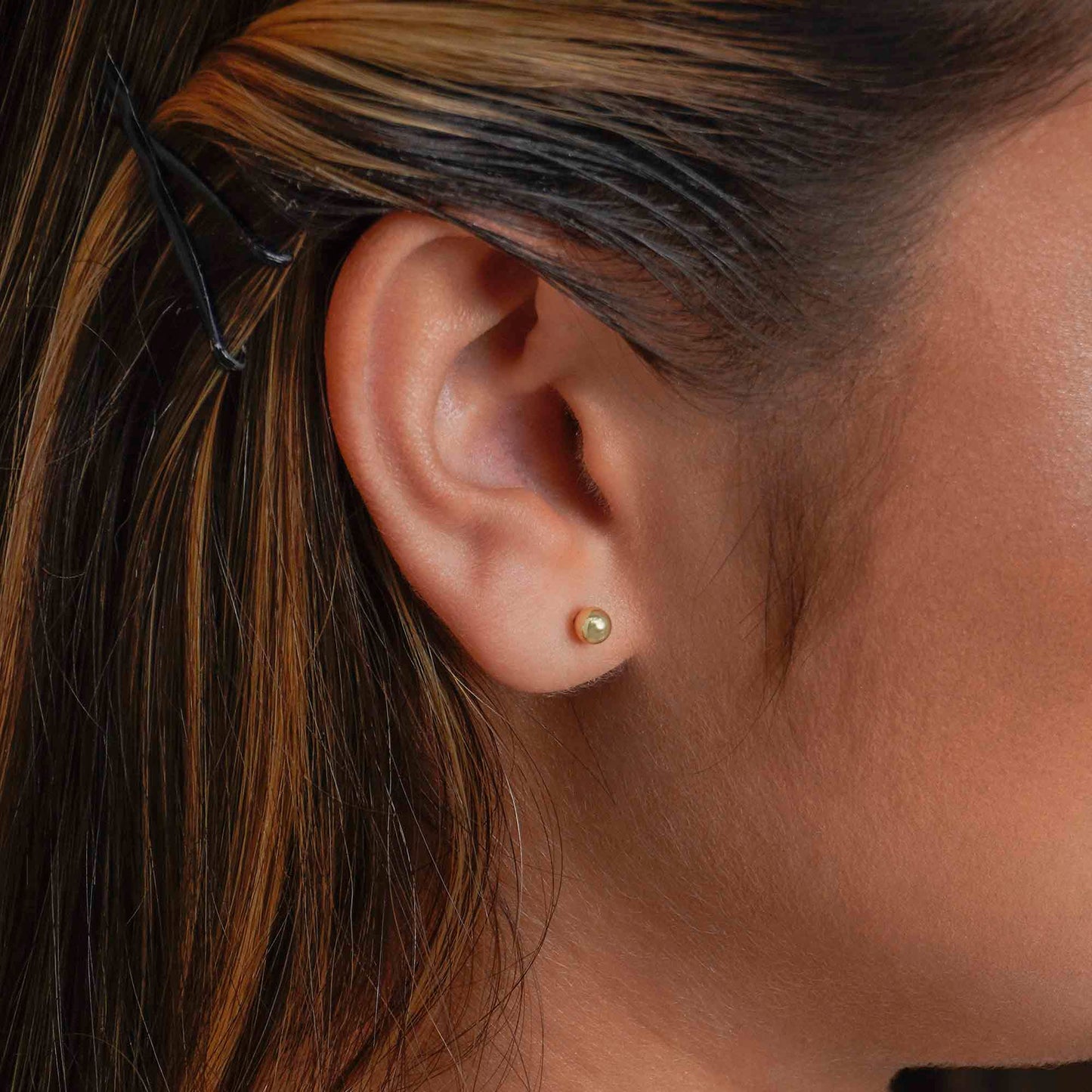 Arete balin oro laminado 18k  (ENVIO GRATIS)