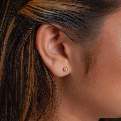 Arete balin oro laminado 18k  (ENVIO GRATIS)