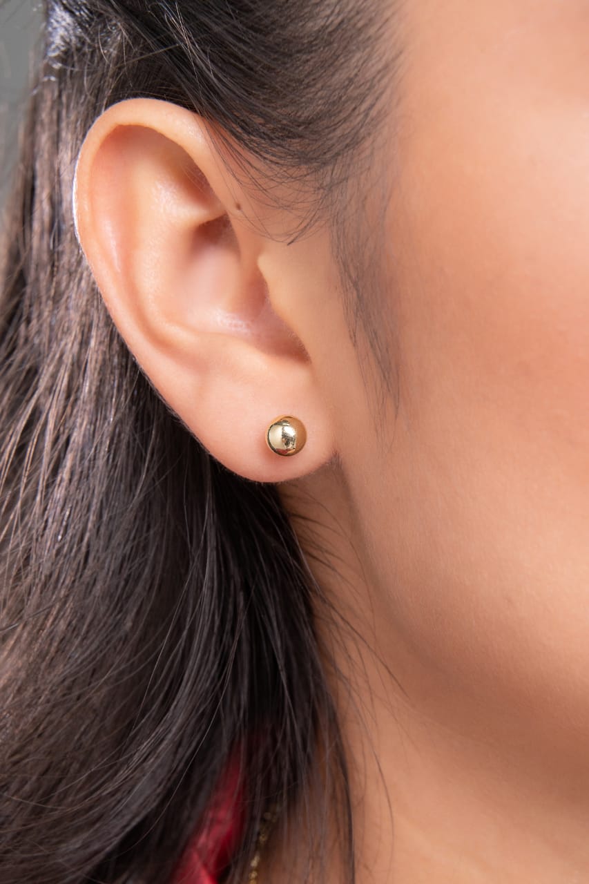 Arete balin oro laminado 18k  (ENVIO GRATIS)
