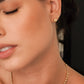 Arete balin oro laminado 18k  (ENVIO GRATIS)