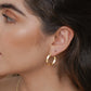 Candonga 2.2 Cms oro laminado 18k  (ENVIO GRATIS)