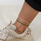 Tobillera Circonias Unisex 22 Cms + Extensor (ENVIO GRATIS)