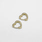 Candonga corazón en oro laminado 18k  (ENVIO GRATIS)