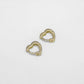 Candonga corazón en oro laminado 18k  (ENVIO GRATIS)