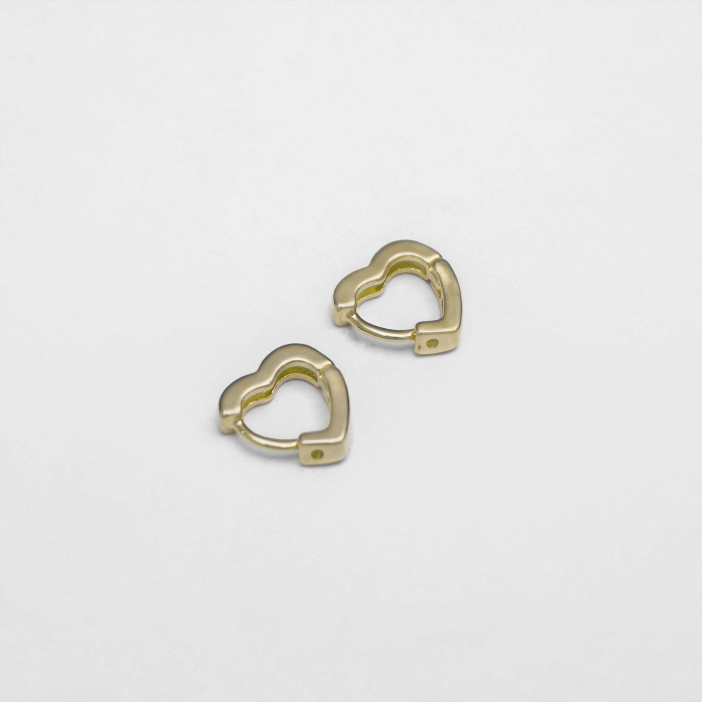 Candonga corazón en oro laminado 18k  (ENVIO GRATIS)