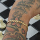 Pulsera Cubana Semigruesa 4mm 19.5cm (ENVIO GRATIS)
