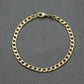 Pulsera Cubana Semigruesa 4mm 19.5cm (ENVIO GRATIS)