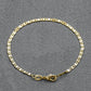 Pulsera Escalera Delgada Plana Lisa 19 cms (ENVIO GRATIS)