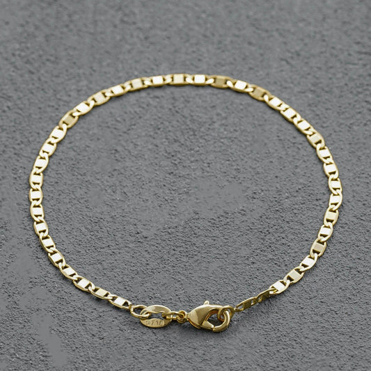 Pulsera Escalera Delgada Plana Lisa 19 cms (ENVIO GRATIS)