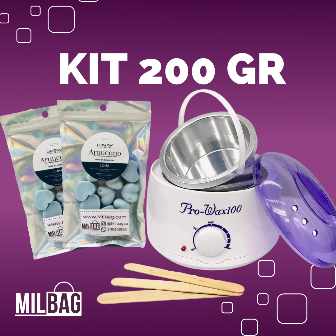 Kit cera Elástica Cera +Olla (Envío GRATIS)